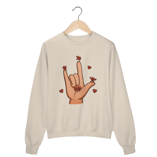 Nome do produto Love - Moletom Premium