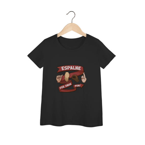 Espalhe amor - Baby Look Premium