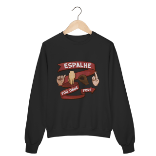 Nome do produto Espalhe amor - Moletom Premium