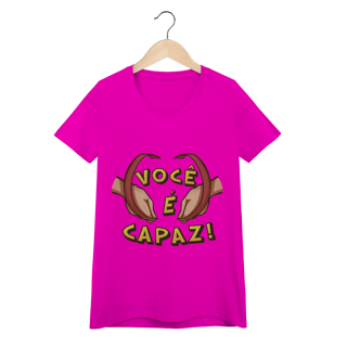 Nome do produto Você é capaz - Baby Look Conforto