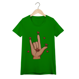 Nome do produto Love - Baby Look Conforto