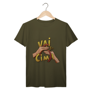 Nome do produto Vai pra cima - Camiseta Premium