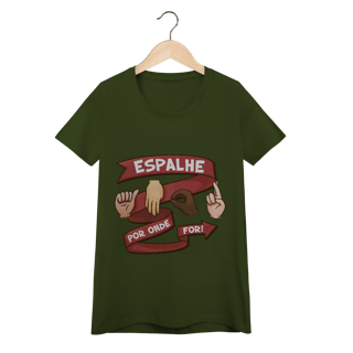 Nome do produto Espalhe amor - Baby Look Conforto