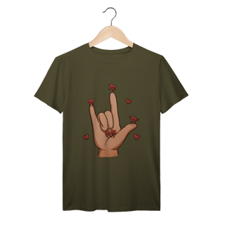 Nome do produto Love - Camiseta Premium