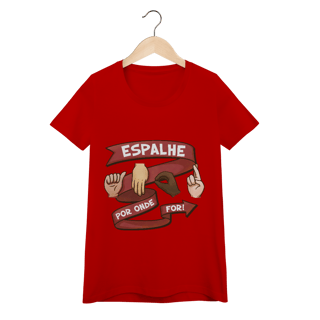 Nome do produto Espalhe amor - Baby Look Conforto