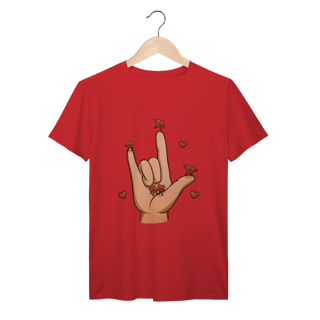 Nome do produto Love - Camiseta Premium