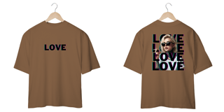 Nome do produto Camiseta Overside Love