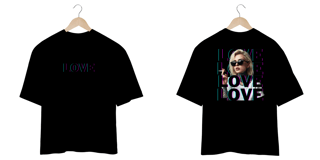 Nome do produto Camiseta Overside Love