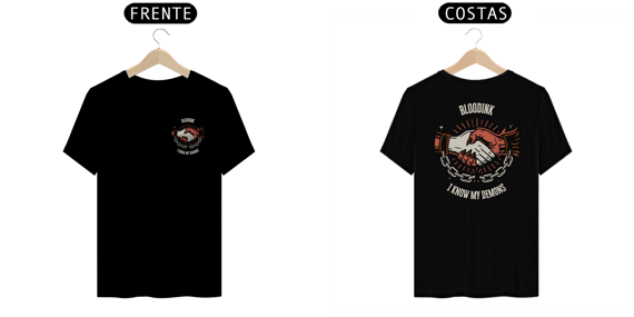 Camiseta Bloodink - I KNOW MY DEMONS