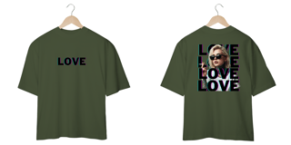 Nome do produto Camiseta Overside Love