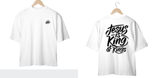 Nome do produto Oversized - Jesus is King