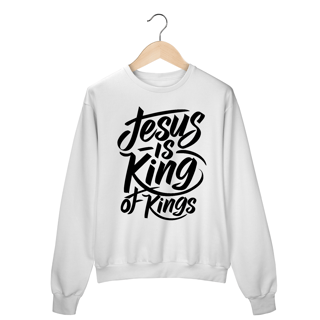 Nome do produto Moletom - Jesus is King 