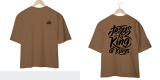 Nome do produto Oversized - Jesus is King