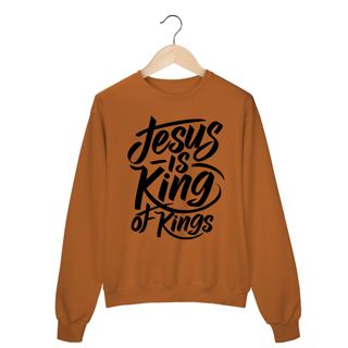 Nome do produto Moletom - Jesus is King 
