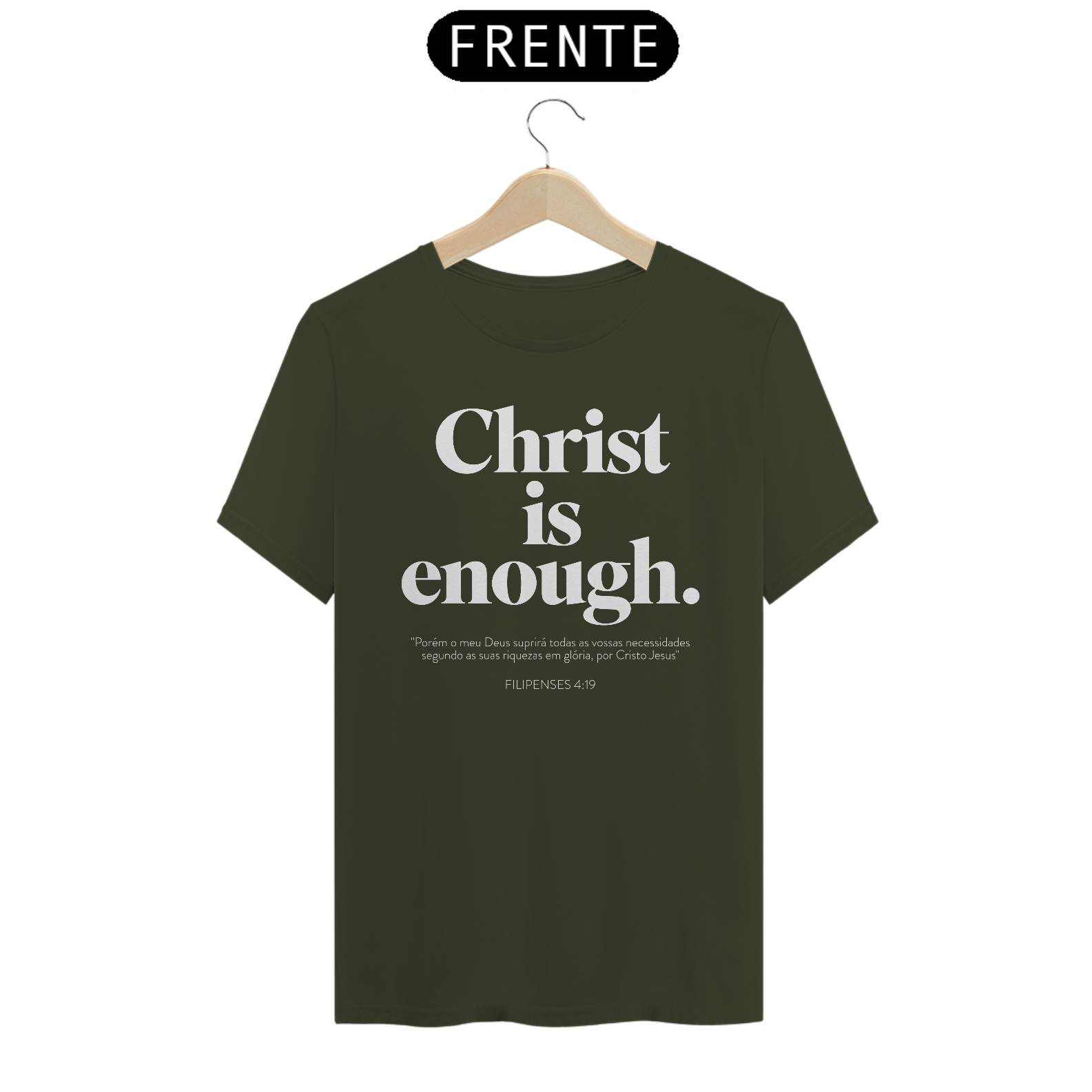 Camiseta - Cristo é suficiente 