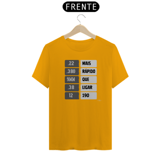 Nome do produto Camiseta Pense Rápido