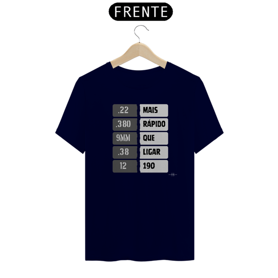 Camiseta Pense Rápido