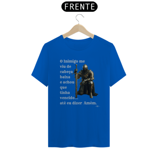 Nome do produto Camiseta Fé e Coragem