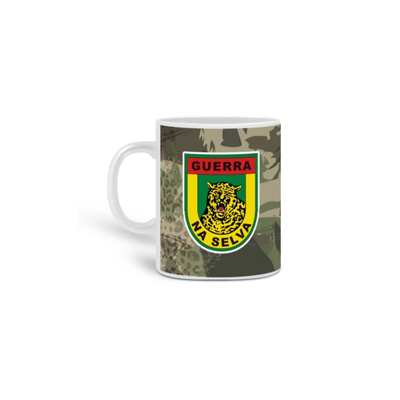 Caneca Guerra na Selva