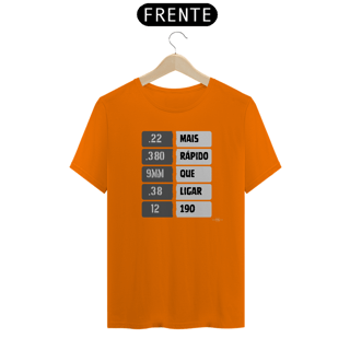 Nome do produto Camiseta Pense Rápido