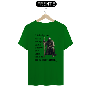 Nome do produto Camiseta Fé e Coragem