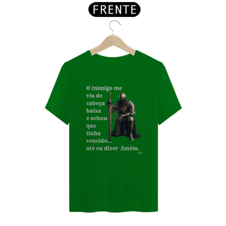 Nome do produto Camiseta Fé e Coragem