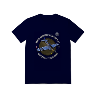 Nome do produto Camiseta P-51 Mustang
