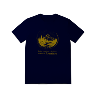 Nome do produtoCamiseta Onde termina a trilha começa a Aventura