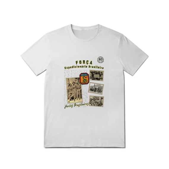 Camiseta FEB Heróis Brasileiros