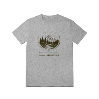 Nome do produtoCamiseta Onde termina a trilha começa a Aventura