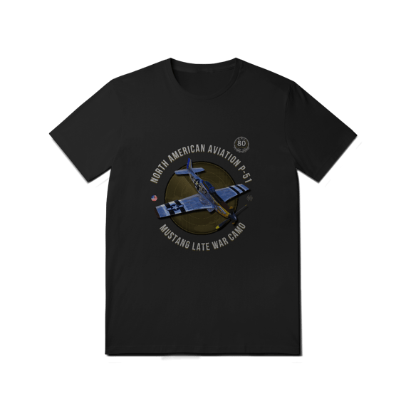 Camiseta P-51 Mustang