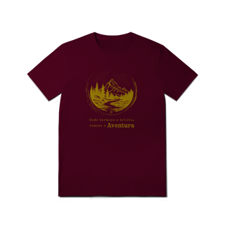 Nome do produtoCamiseta Onde termina a trilha começa a Aventura