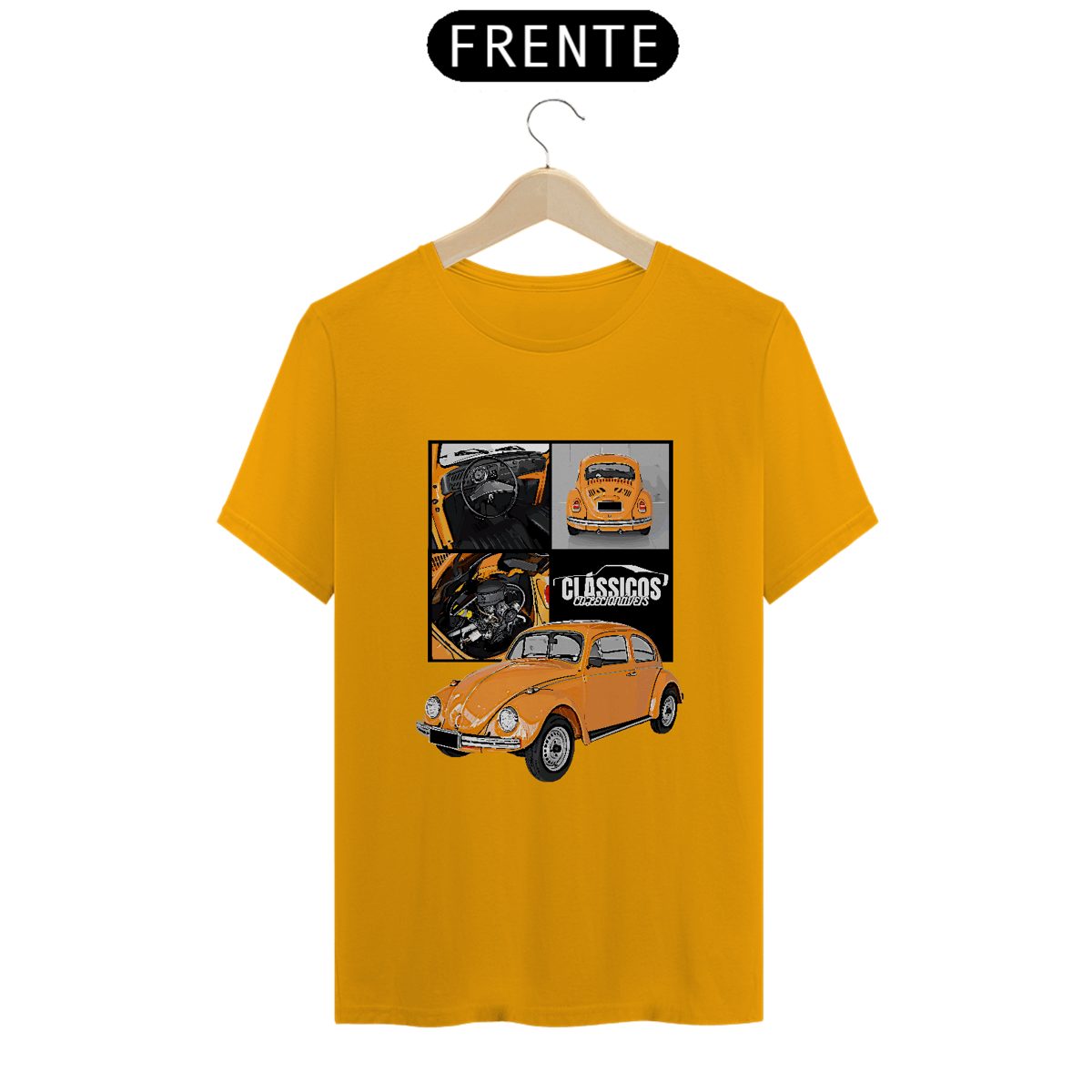 Nome do produto: Camiseta Clássicos Fusca 1975