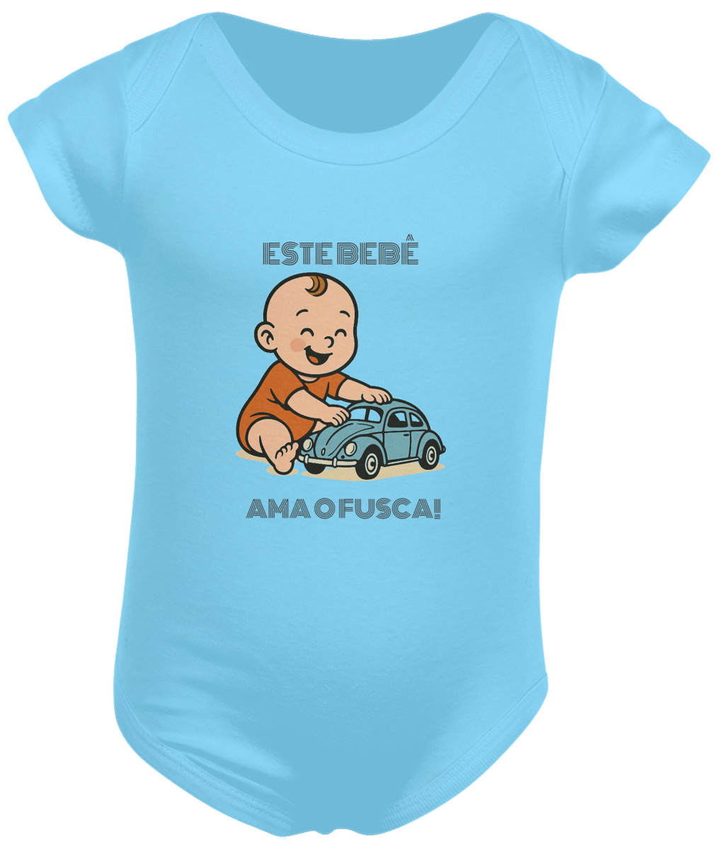 Nome do produto: Body Infantil Fusca