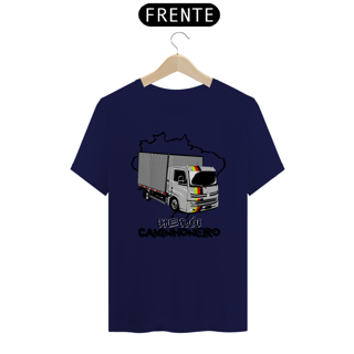 Nome do produto Camiseta Herói Caminhoneiro Baú 3/4