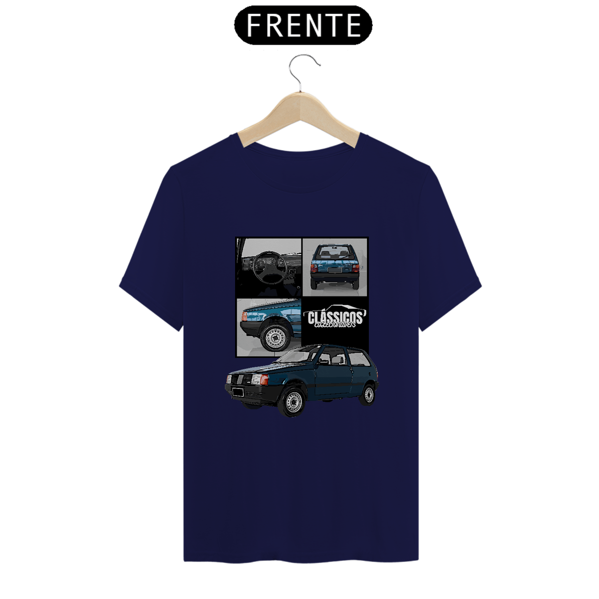 Nome do produto: Camiseta Clássicos Fiat Uno S