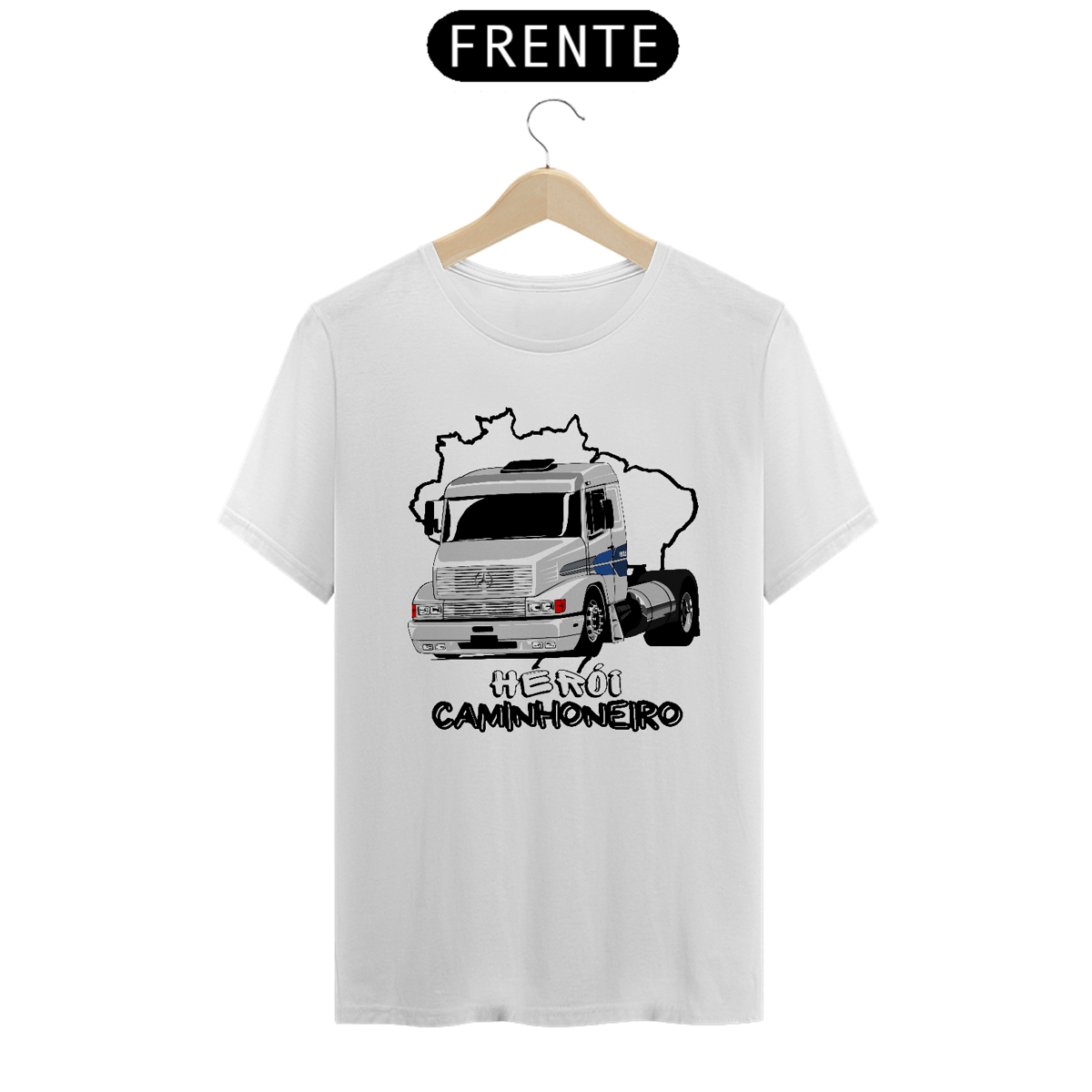 Nome do produto: Camiseta Herói Caminhoneiro MB 1938