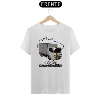 Camiseta Herói Caminhoneiro Baú 3/4