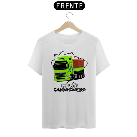 Camiseta Herói Caminhoneiro Volvo FH 12