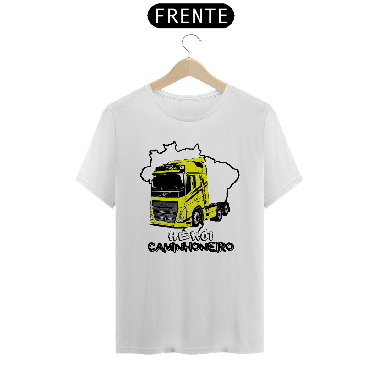 Nome do produto: Camiseta Herói Caminhoneiro FH 16