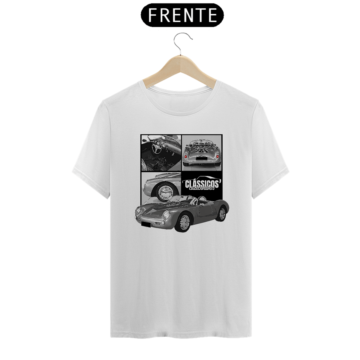 Nome do produto: Camiseta Clássicos Porsche 550