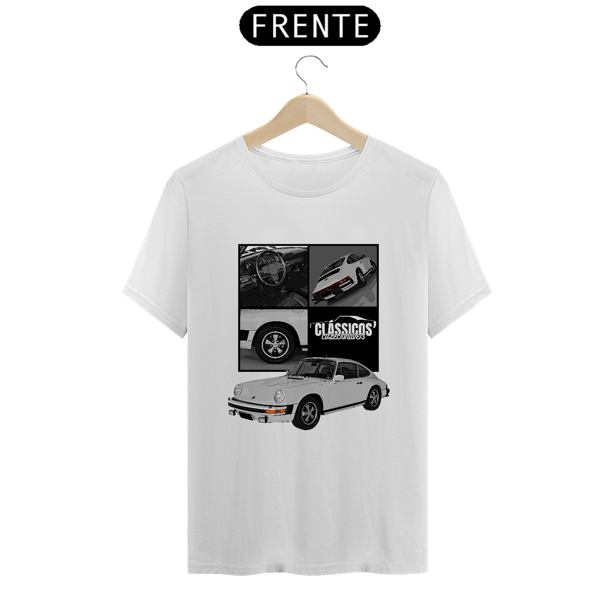 Nome do produto: Camiseta Clássicos Porsche 911 1971
