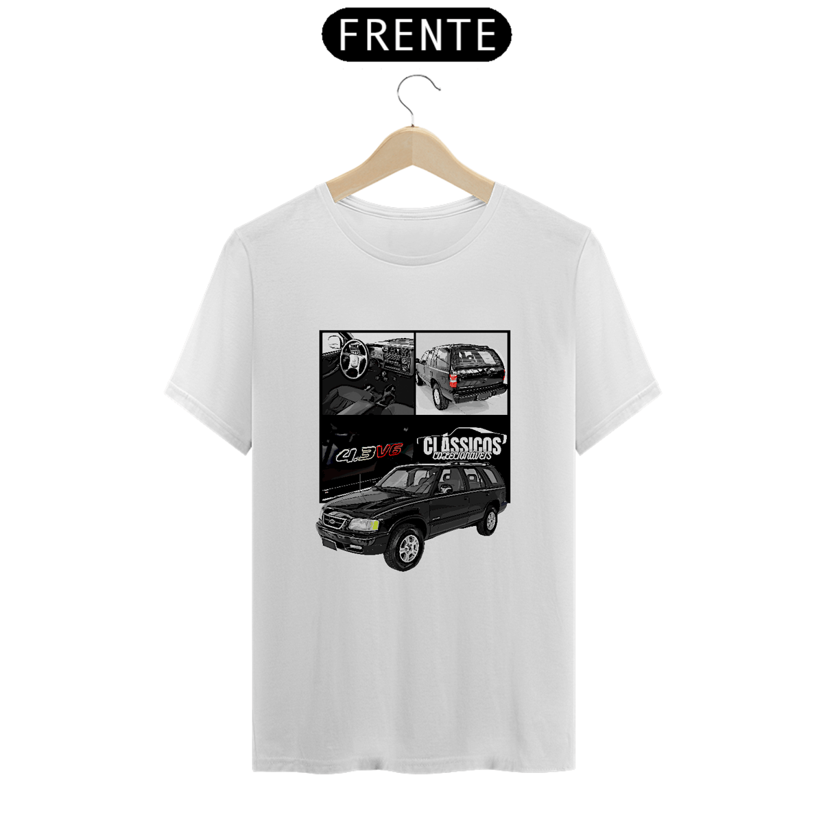 Nome do produto: Camiseta Clássicos GM Blazer