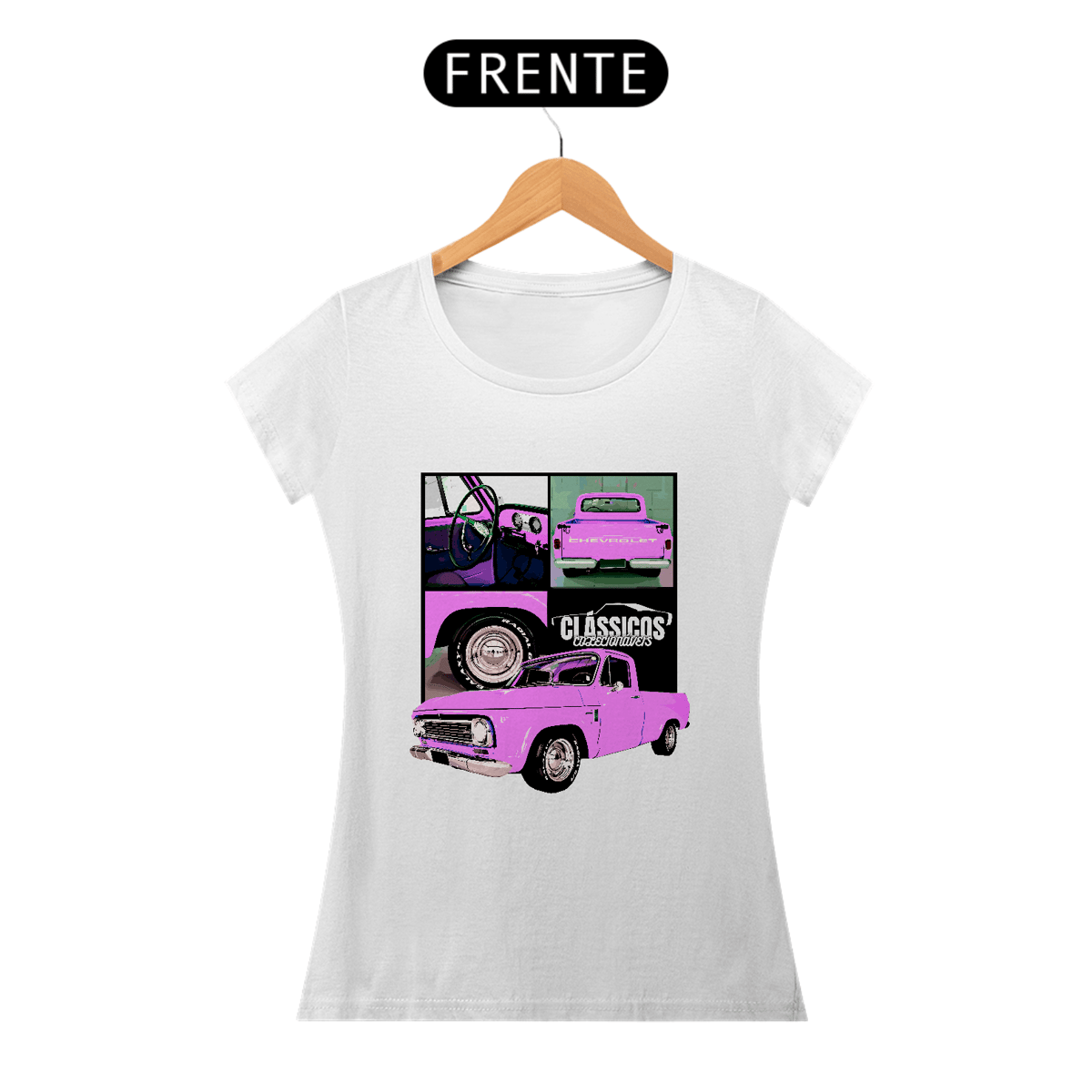 Nome do produto: Camiseta Feminina Clássicos GM C10
