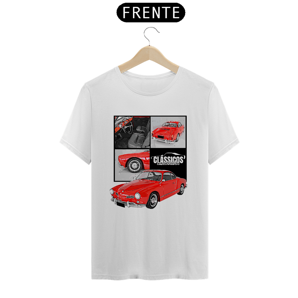 Nome do produto: Camiseta Clássicos Karmann Ghia