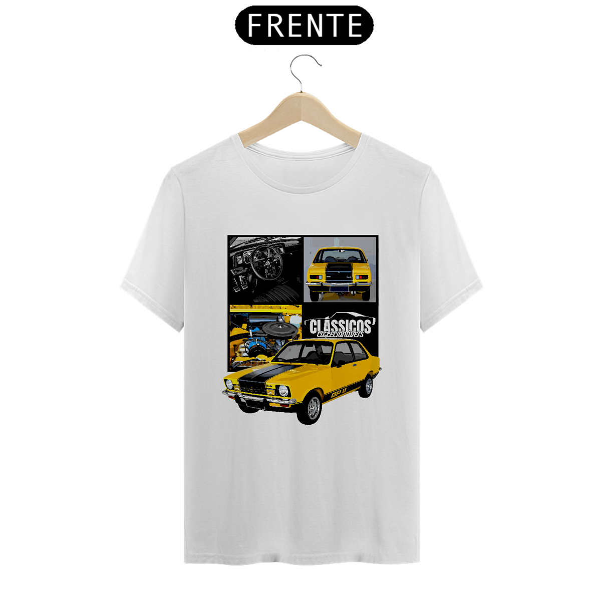 Nome do produto: Camiseta Clássicos GM Chevette GP