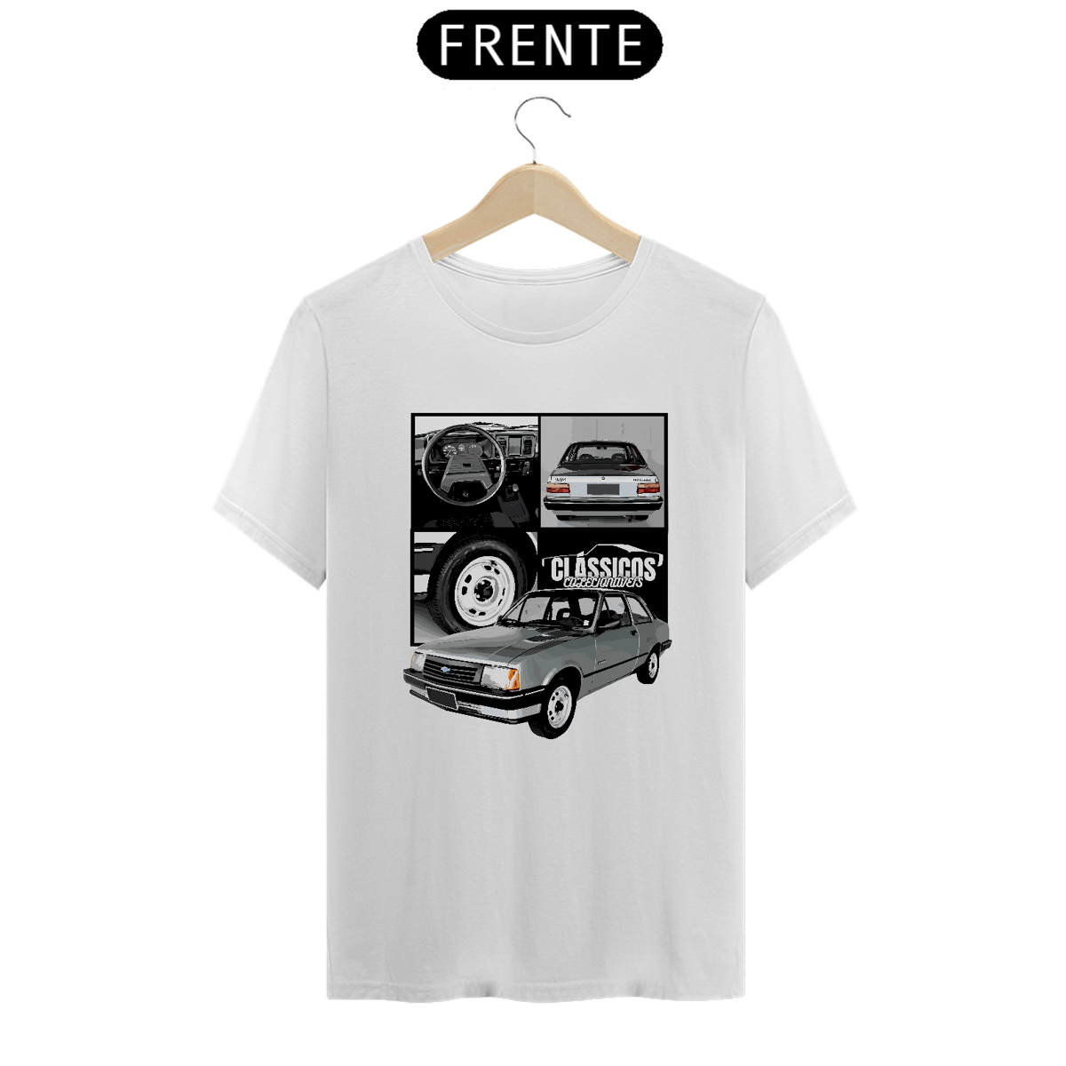 Nome do produto: Camiseta Clássicos GM Chevette DL