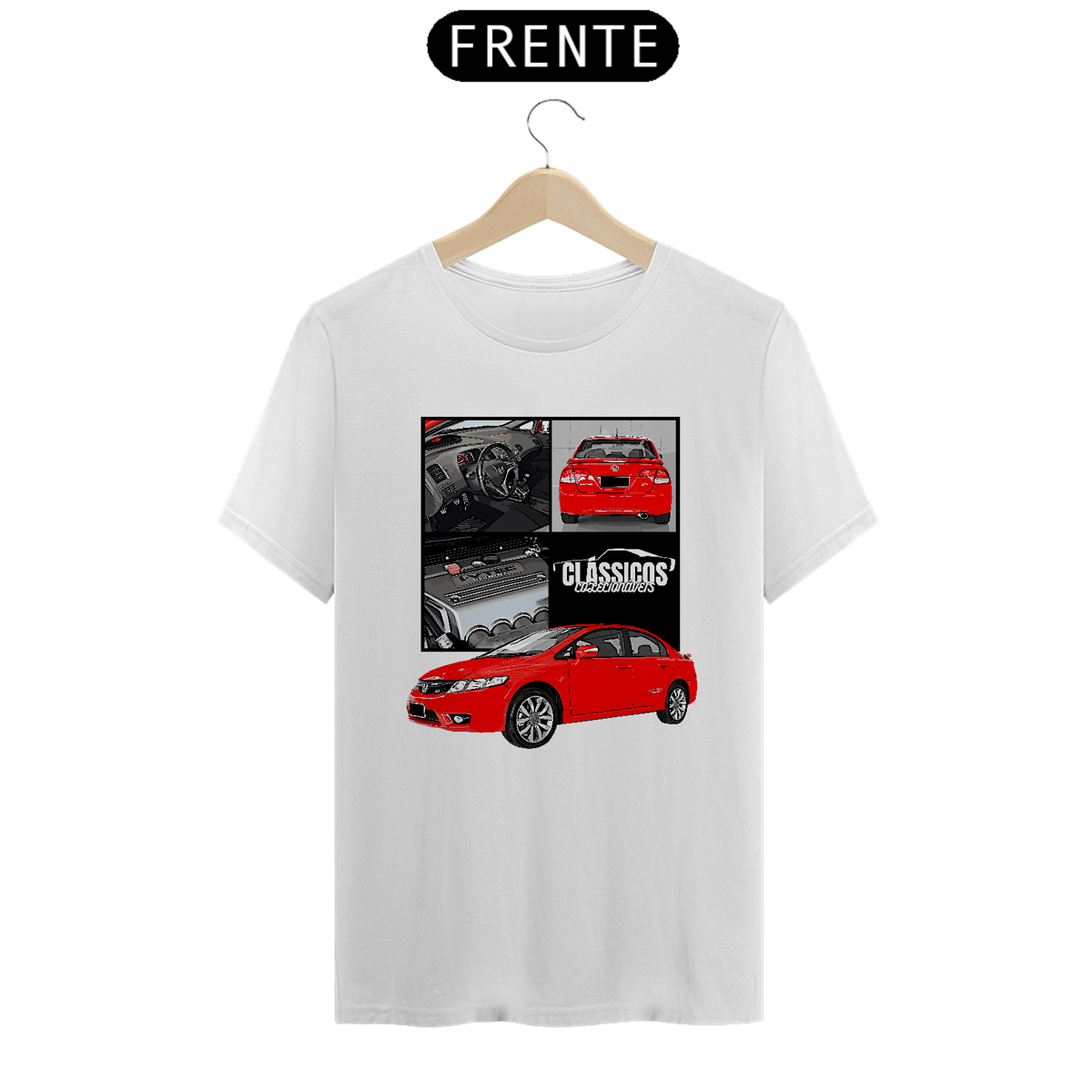 Nome do produto: Camiseta Clássicos Civic SI