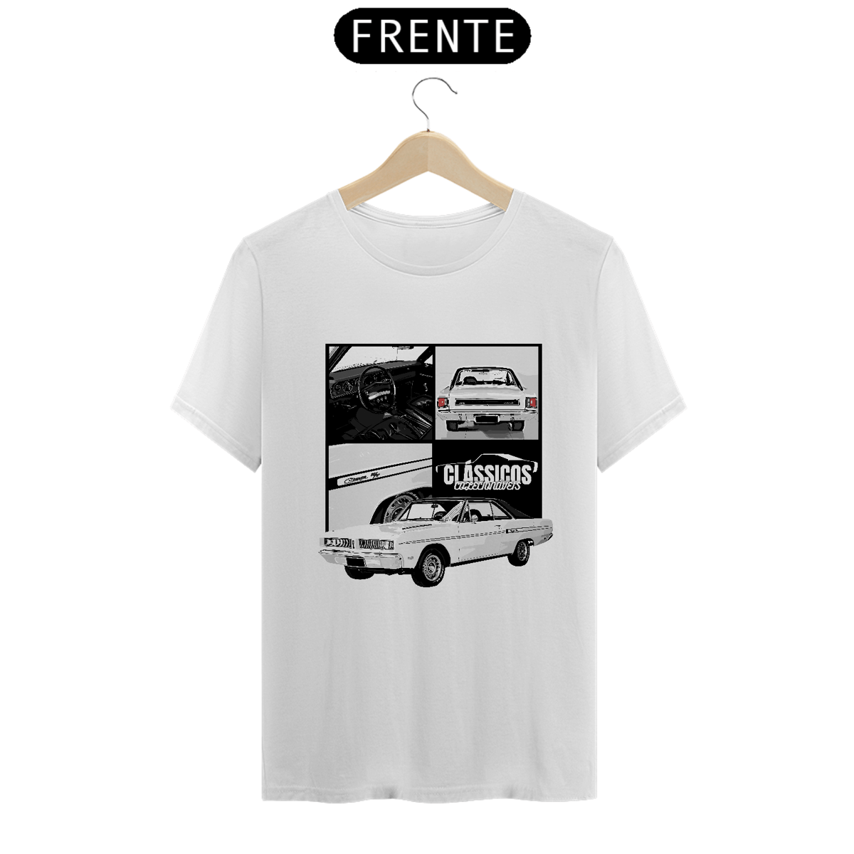 Nome do produto: Camiseta Clássicos Dodge Charger