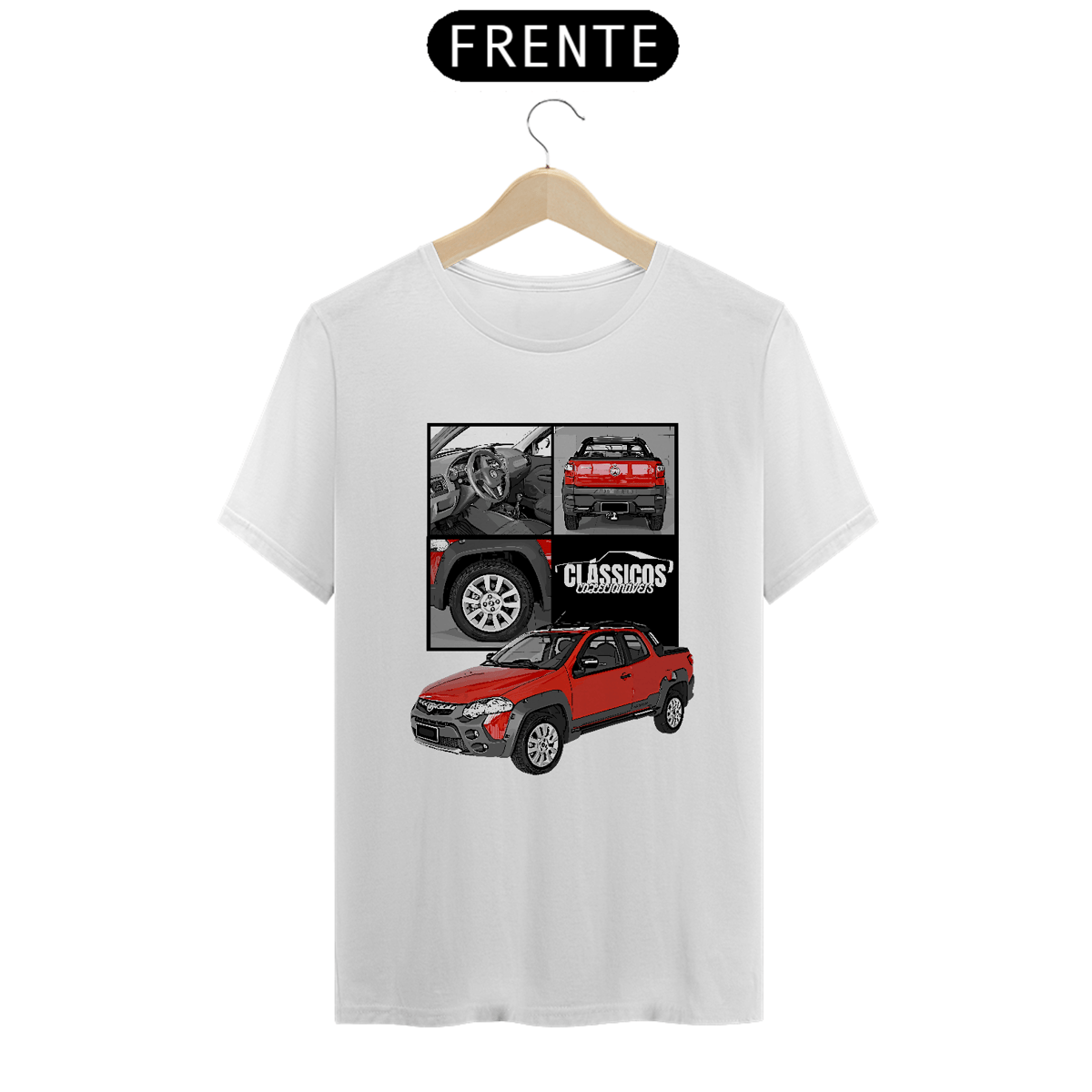Nome do produto: Camiseta Clássicos Fiat Strada Adventure